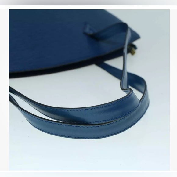 Louis Vuitton St.Jacques Blue Epi Leather GM Tote Bag Pre-Loved - Picture 7 of 17
